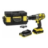 comparez les prix Perceuse Visseuse à Percussion 18V Stanley Fatmax FMCK475D2BC + 2 Batteries 2 Ah + Chargeur 13