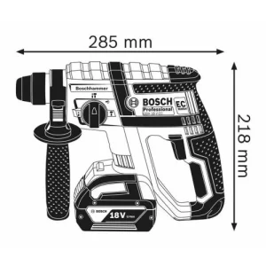 De super promotions disponibles Perforateur SDS+ Bosch GBH 18 V-EC 18 V + 2 Batteries Procore 5,5Ah + Chargeur + L-BOXX 16