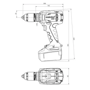 Perceuse Visseuse Sans-fil Metabo BS 18 LTX Impuls 18 V + 2 Batteries 4.0 Ah + Chargeur + METABOX aux meilleurs prix 12