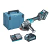 Meuleuse 40 V 125 Mm Makita GA023GM201 + 2 Batteries 4 Ah + Chargeur + Coffret MAKPAK Service Clients Dédié 10