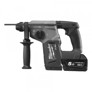 outlet Perforateur SDS-Plus 18V Milwaukee M18 CH-502C + 2 Batteries 5 Ah + Chargeur + Coffret 14