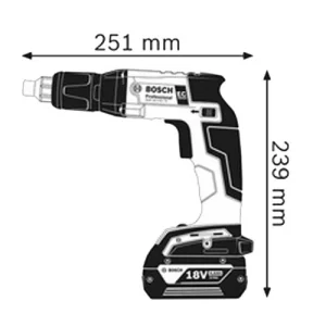 Visseuse Plaquiste Sans-fil Bosch GSR 18 V-EC TE 18 V (sans Batterie Ni Chargeur) + L-Boxx Couleurs variées 18