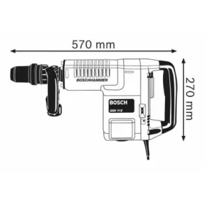 Marteau-piqueur SDS-Max Bosch GSH 11E 1500 W soldes ligne 15