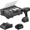 Prestation Et Rapide Bosch Perceuse-visseuse GSR18V-21 18 V + 2 Batteries 4 Ah + 82 Accessoires + L-Case – 06019H100C 20