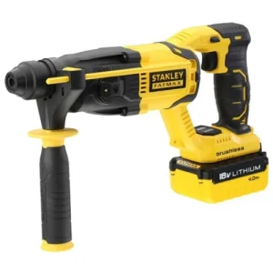 qualité supérieure Perforateur-burineur SDS+ 18V Stanley Fatmax FMCD900M2S + 2 Batteries 4 Ah + Chargeur + Sac 18