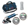 Pack Meuleuse Angulaire 720 W Bosch GWS 7-125 + Disques Diamant + Sac De Transport + Fraise – 06159975H2 Prestation Et Rapide 5