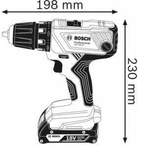 Prestation Et Rapide Bosch Perceuse-visseuse GSR18V-21 18 V + 2 Batteries 4 Ah + 82 Accessoires + L-Case – 06019H100C 8