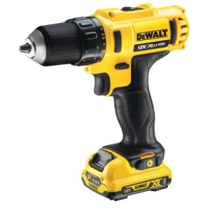 Perceuse Visseuse 12 V Dewalt Li-Ion DCD710D2 + 2 Batteries 2.0 Ah + Chargeur + Coffret excellents soldes 12