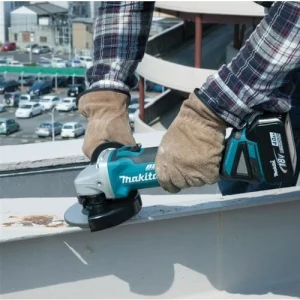 Meuleuse 18 V Makita DGA504RTJ 125 Mm + 2 Batteries 5 Ah + Chargeur + Coffret MAKPAC achetez pas cher 8