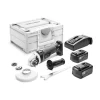 magasin Meuleuse D’angle 18V Festool AGC 18-125 5,2 EBI-Plus +2 Batteries 5,2 Ah + Chargeur + Coffret Systainer SYS3 – 576826 22