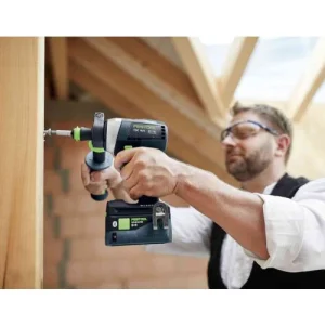 Perceuse-visseuse 18V Festool QUADRIVE + 2 Batteries + Chargeur Rapide + SYS3 – 577243 Retour Gratuit 10