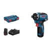 Perceuse-visseuse 12V Bosch GSR 12V-35 HX + 2 Batteries 3 Ah + Chargeur + Coffret L-BOXX – 06019J9100 Couleurs variées 14