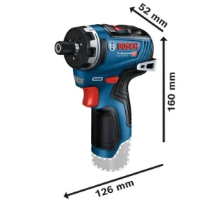 Perceuse-visseuse 12V Bosch GSR 12V-35 HX + 2 Batteries 3 Ah + Chargeur + Coffret L-BOXX – 06019J9100 Couleurs variées 14