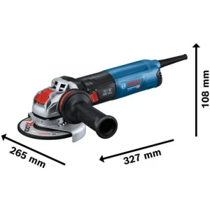 Meuleuse Angulaire 1400 W Avec X-Lock Bosch GWX 14-125 Professional – 06017B7000 Livraison internationale 18