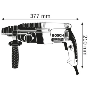 Perforateur SDS+ 830W Bosch GBH 2-26 Professional En Coffret L-BOXX – 06112A3000 magasin pour 13