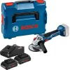 Meuleuse Angulaire 18 V Bosch GWS 18V-10 + 2 Batteries 4 Ah + Chargeur + L-Boxx Acheter Maintenant 5