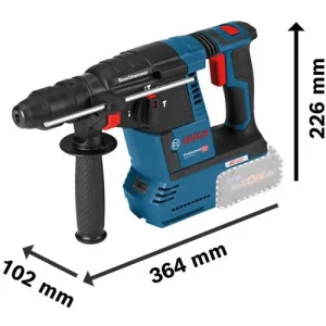 Perforateur SDS-Plus 18V Bosch GBH 18V-26 F (sans Batterie Ni Chargeur) En Coffret L-BOXX – 0611910001 vente luxe pas cher 14