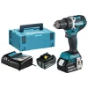 magasin en ligne Perceuse-visseuse 18V Makita DDF484RTJ + 2 Batteries 5 Ah + Chargeur + Makpac 17