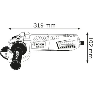 Meuleuse Angulaire Bosch GWS 15-125 CIEPX Professional 1500 W – 0601796306 soldes de Noël 18