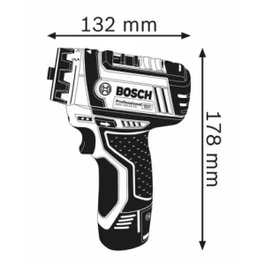 shopping pas cher Bosch Perceuse-visseuse Multi 12V GSR 12V-15 FC 2X2Ah L-Boxx 11