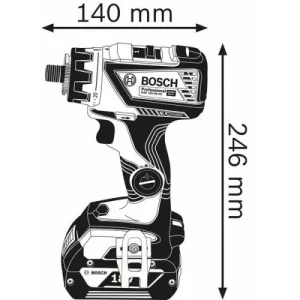 Perceuse-visseuse 18V Bosch GSR 18V-60 FC (sans Batterie Ni Chargeur) + L-BOXX – 06019G7103 marque pas cher 18