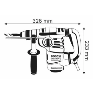 magasin en ligne france Perforateur SDS Plus 800W Bosch GBH 3-28 DFR Professional + Accessoires En Coffret L-Boxx – 061124A004 16