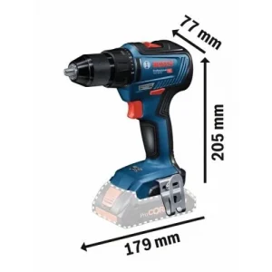 Perceuse-visseuse 18V Bosch GSR 18V-55 + 2 Batteries 4 Ah ProCORE + Chargeur + Coffret L-Boxx – 06019H5204 pas cher en vente 14