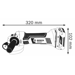 Meuleuse Angulaire 18V Bosch GWS 18-125 V-LI Professional + 2 Batteries 4 Ah + Chargeur + L-BOXX 136 – 060193A30Y Top ventes 18