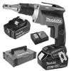 Visseuse Plaque De Plâtre 18V Makita DFS452RTJ + 2 Batteries 5 Ah + Chargeur + Coffret MAKPAC shopping pas cher 20