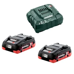 Visseuse à Choc 18V Metabo SSD 18 LTX 200 BL + 2 Batteries 4 Ah + Chargeur + Metabox – 602396800 france en ligne 11