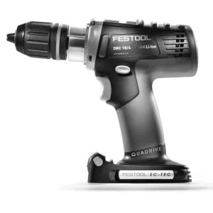 en ligne vente Perceuse-visseuse Sans-fil Festool Quadrive DRC 18/4-Basic 18 V (sans Batterie Ni Chargeur) + Coffret Systainer Sys3 M 187 14